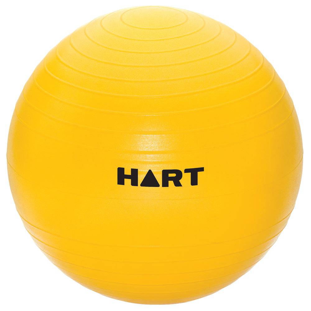 HART Swiss Exercise Ball - 65cm Anti-Burst Stability Ball for Yoga, Pilates, Core Workouts & Home Gym - Perfect for Fitness, Physical Therapy & Office Chair Replacement