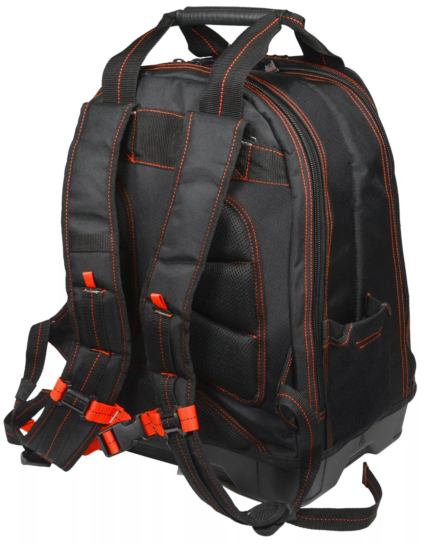 Hultafors HT5535 Molded Base Bottom Tool Backpack - Durable Construction Work Backpack for Carpenters, Electricians & DIY Projects | Heavy-Duty Storage for Tools & Equipment