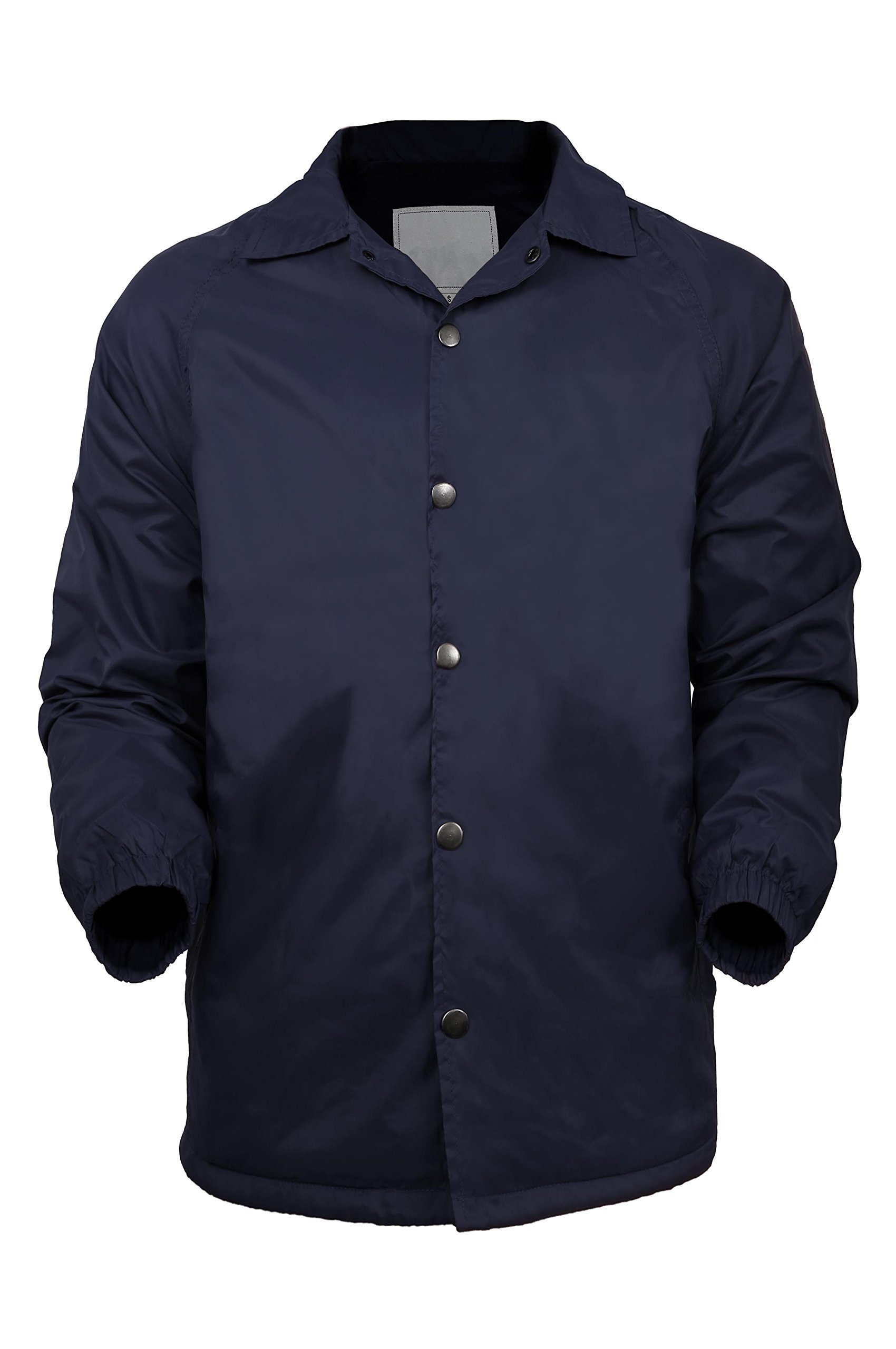 Ma Croix Essentials Men's Premium Lightweight Coach Jacket - Waterproof Windbreaker for Outdoor Sports & Travel