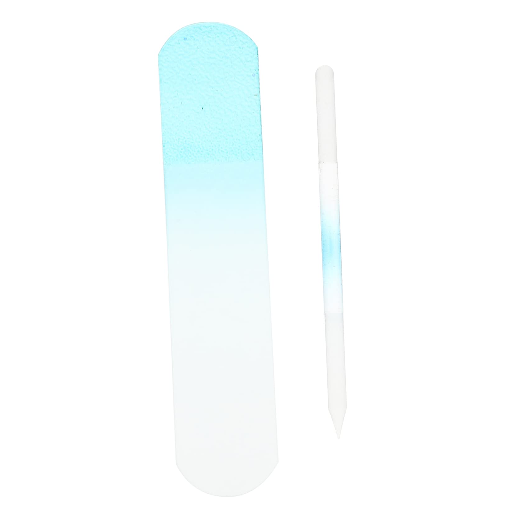 2pcs Glass Nail File Set for Women - Manicure & Pedicure at Home