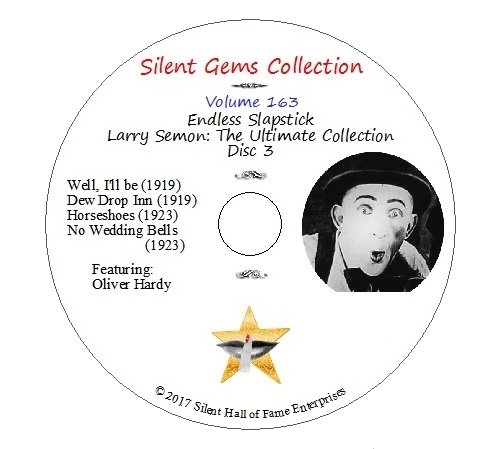 Larry Semon: The Ultimate Collection Disc 3 - Classic Silent Comedy DVD | Endless Slapstick Humor | Perfect for Movie Nights & Vintage Film Enthusiasts