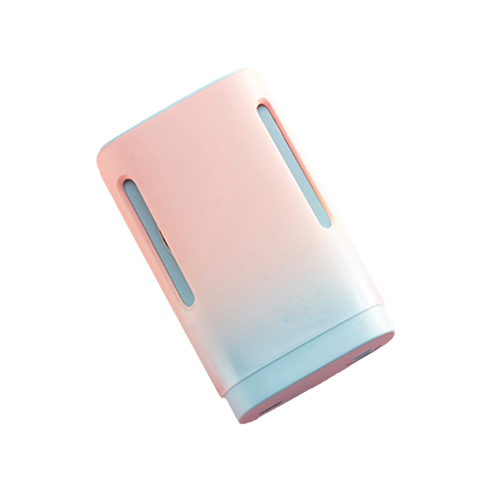 D-GROEE Bladeless Portable Neck Fan - USB Rechargeable 1100mAh Personal Cooling Fan, Hands-Free Hanging Design, Lightweight ABS Material for Outdoor, Sports, Travel, Office & Home Use - Mint Green