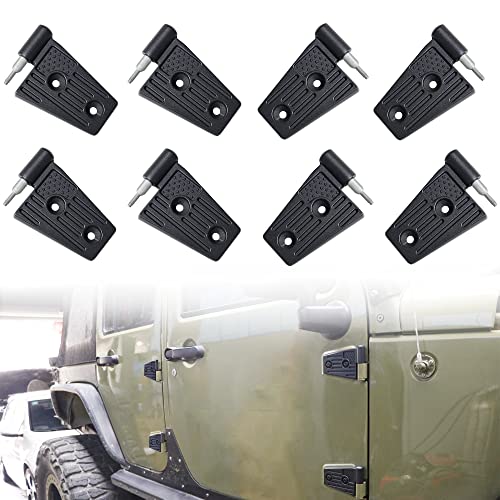 For 2007-2018 Jeep Wrangler JK Black