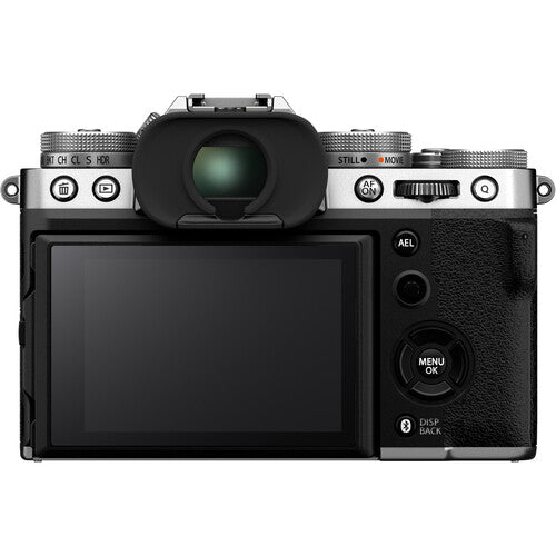 FUJIFILM X-T5 Mirrorless Digital Camera with 40MP Sensor - Silver | Professional Photography, Travel & Vlogging Gear