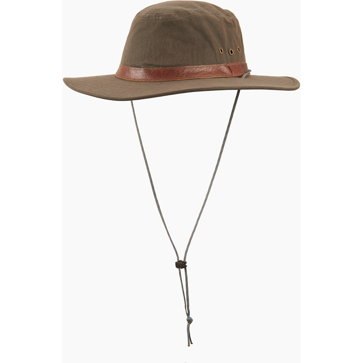 Endurawax Bush Hat - Durable Waxed Cotton Outdoor Hat for Hiking, Camping & Fishing - Water-Resistant Sun Protection Wide Brim Hat for Men & Women