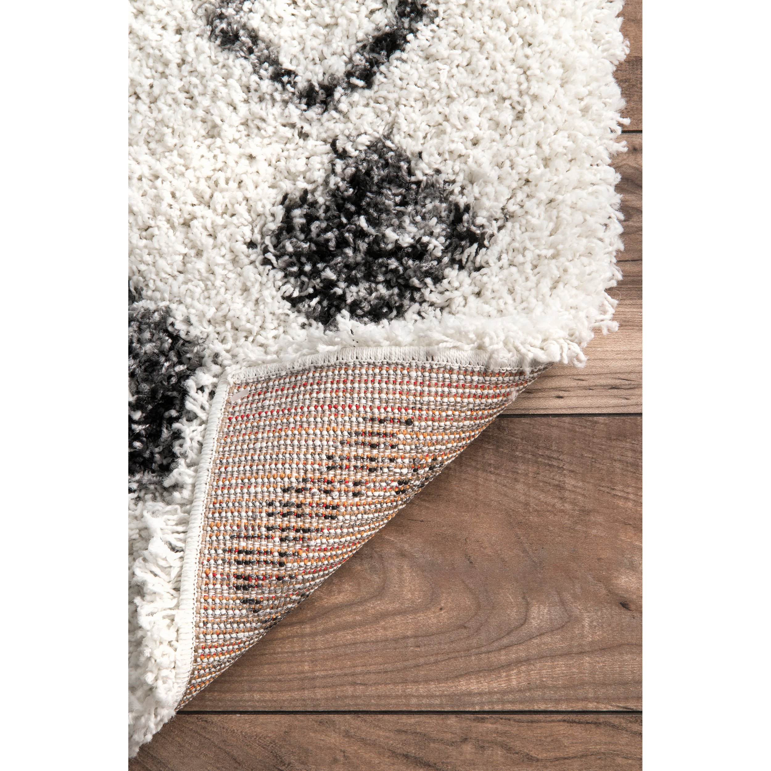 nuLOOM Cicely Shaggy Area Rug 4x6 Feet Soft Plush Grey - Perfect for Living Room, Bedroom & Cozy Home Decor