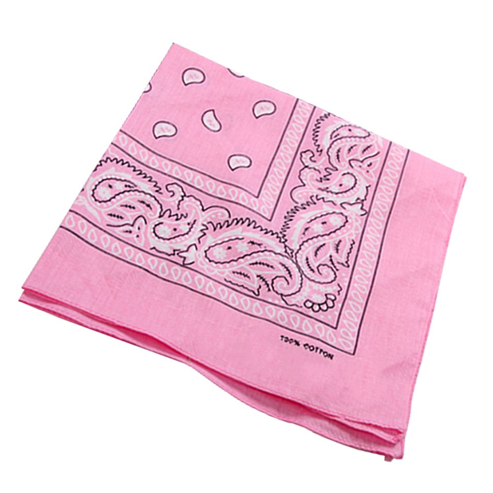 Premium Cotton Cowboy & Cowgirl Bandana - Square Head Wrap, Neck Scarf & Waistband Accessory for Western Fashion, Rodeo Events & Outdoor Adventures