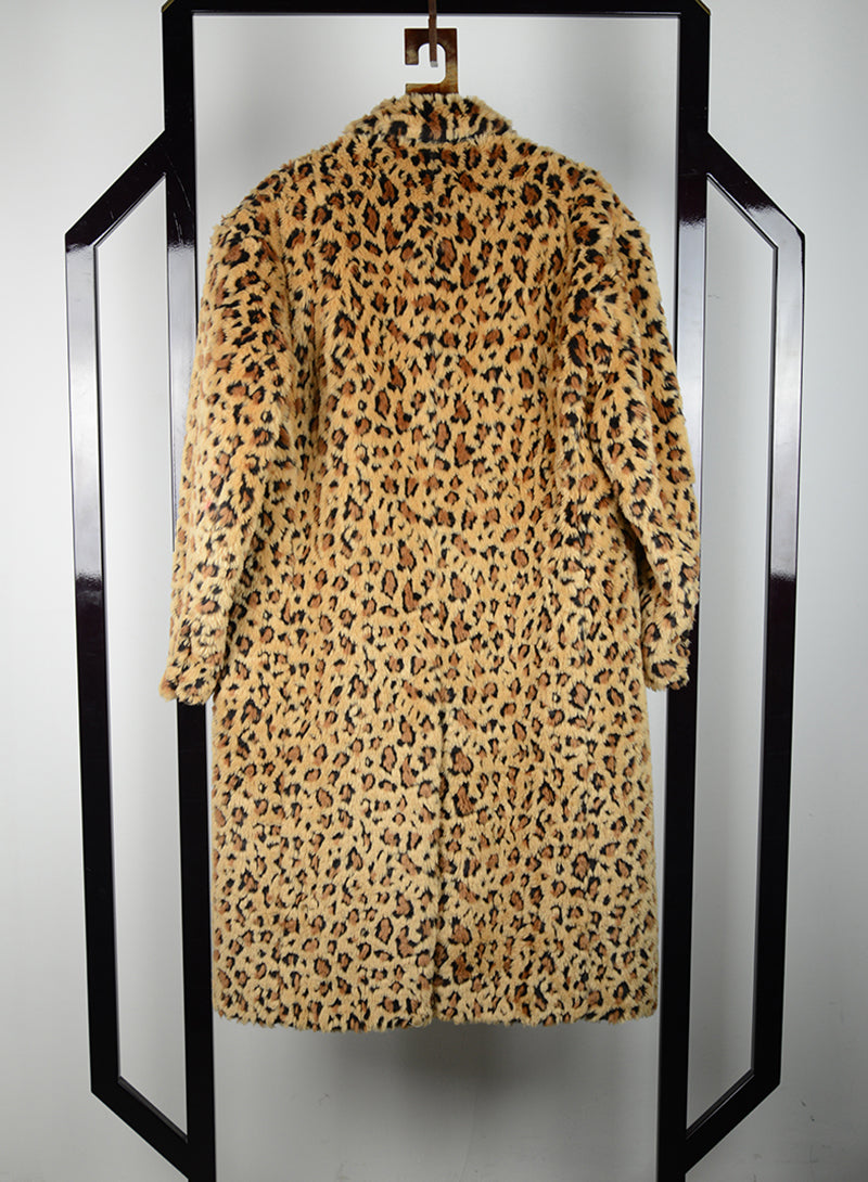 Junya Watanabe Eco Fur Spotted Coat Size S - Stylish Winter Outerwear for Women's Fashion