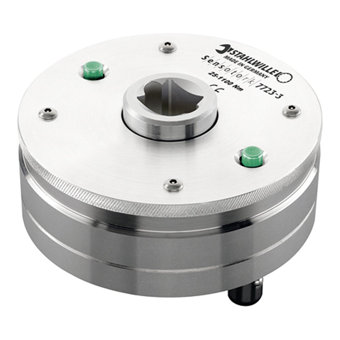 Stahlwille 96521022 High Precision Torque Transducer for Wrench & Screwdriver Calibration (2-100 Nm) - German-Made Low-Profile Design | Ideal for Automotive Repair, Industrial Maintenance & Tool Calibration Labs