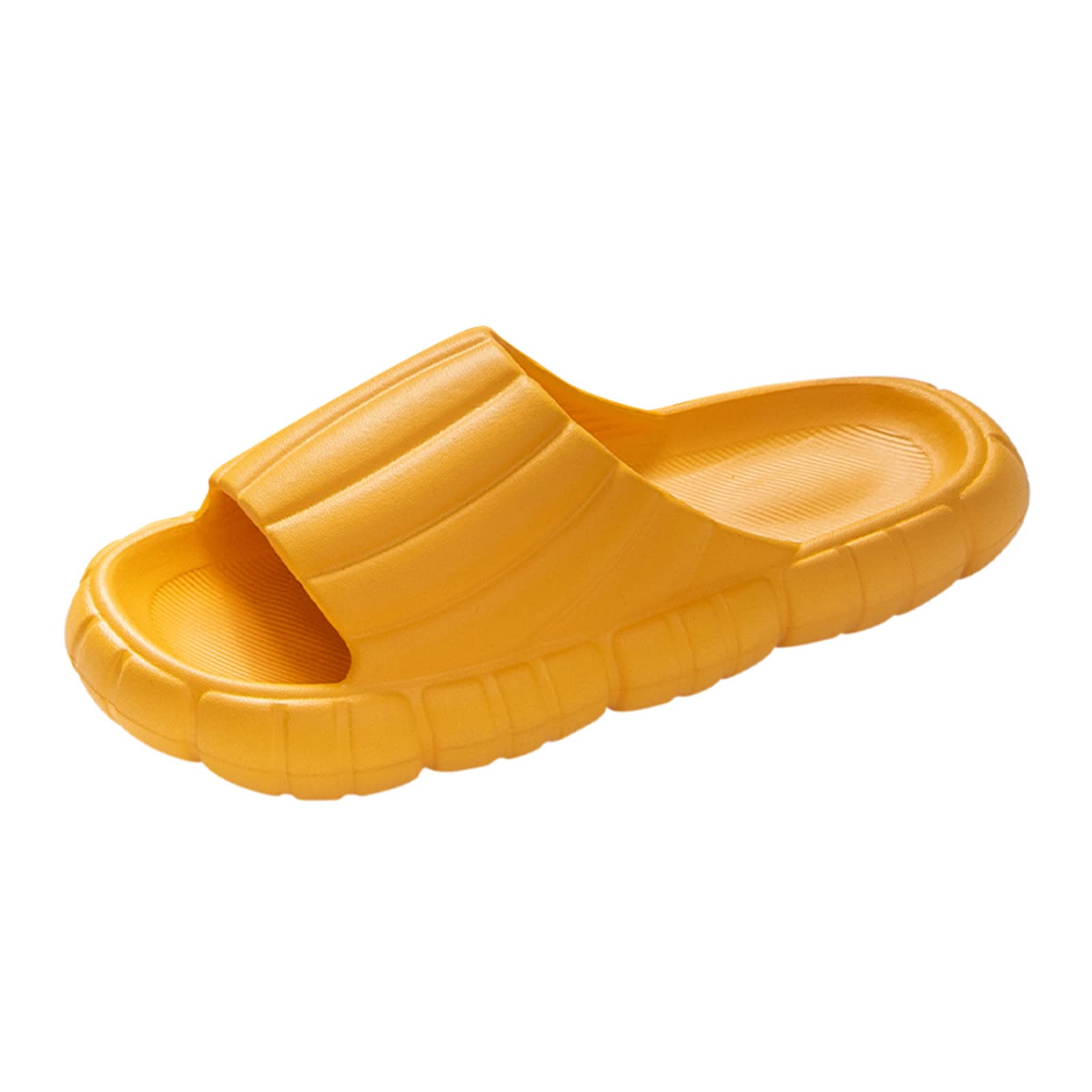 RUIY Non-Slip Bathroom Slippers for Women & Men - Comfortable Solid Bottom House Sandals with Soft Color Options - Perfect for Shower, Spa, and Indoor Home Use