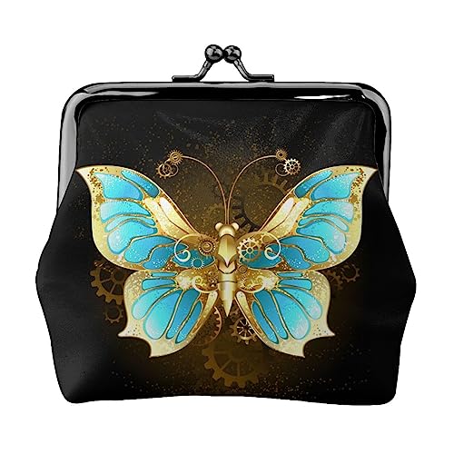 Blue Golden Butterfly