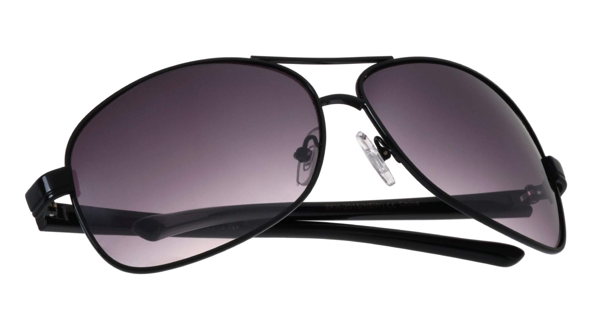 Stylish Rounded Aviator Sunglasses for Men & Women - Polarized UV Protection - Retro Fashion Sunglasses for Driving, Beach, and Outdoor Activities