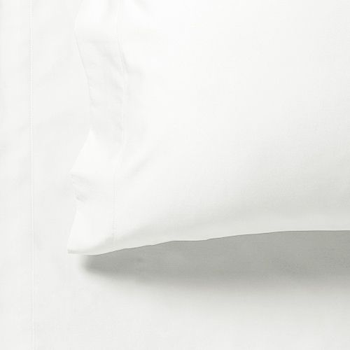 1000TC Ultra Soft Double Size Bed Sheet Set - White Flat & Fitted Sheets for Luxurious Comfort | Perfect for Master Bedroom, Guest Room & Airbnb Stays