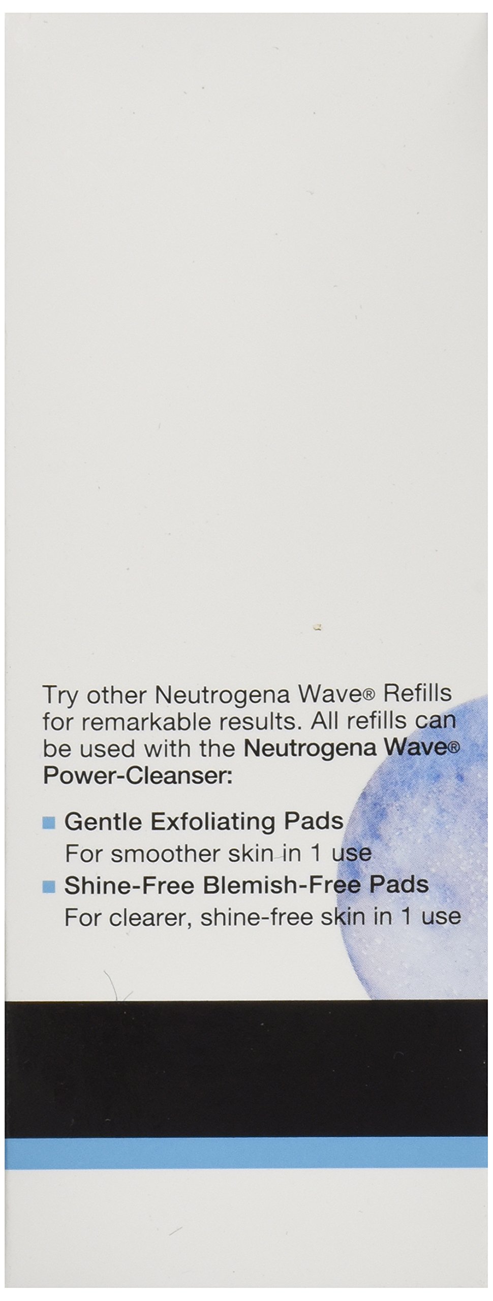 Neutrogena Wave Deep Clean Foaming Refill Pads - 30 Count | Oil-Free Exfoliating Facial Cleanser for Acne & Blackheads | Perfect for Travel & Daily Skincare Routine