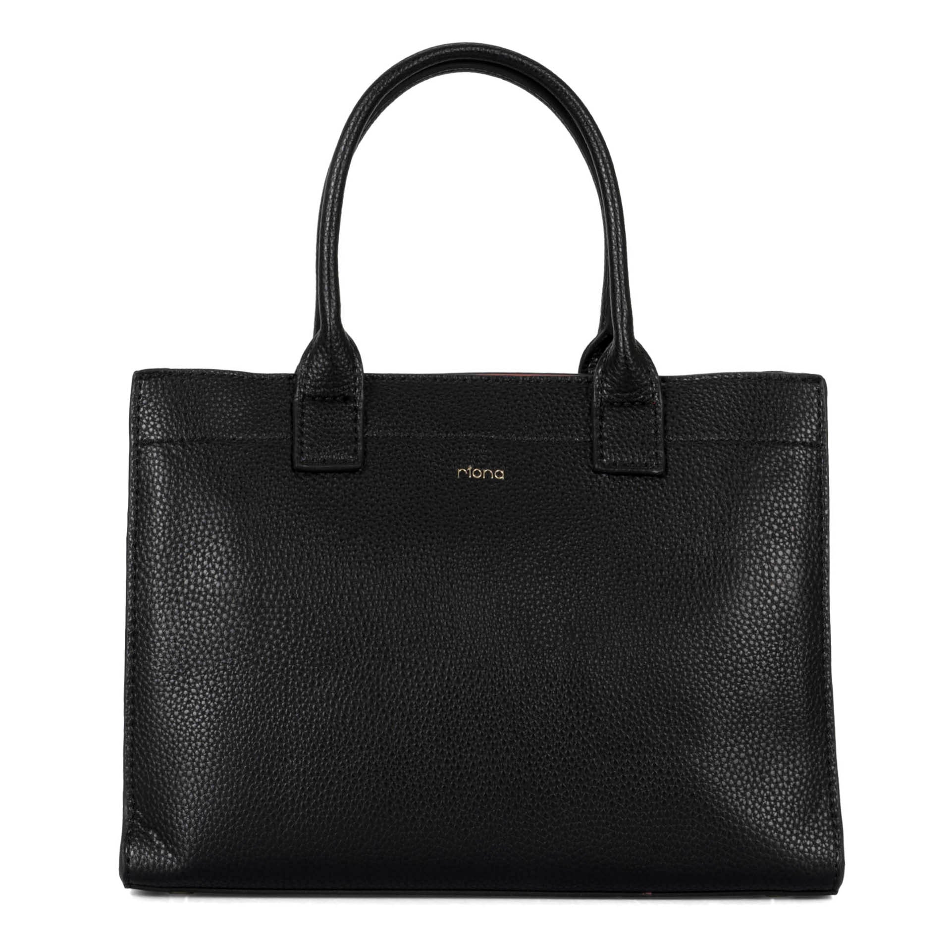 Riona Cady RFID Blocking Mini Tote Bag - Pebbled Leather Crossbody Purse for Women | Perfect for Travel, Shopping & Everyday Use