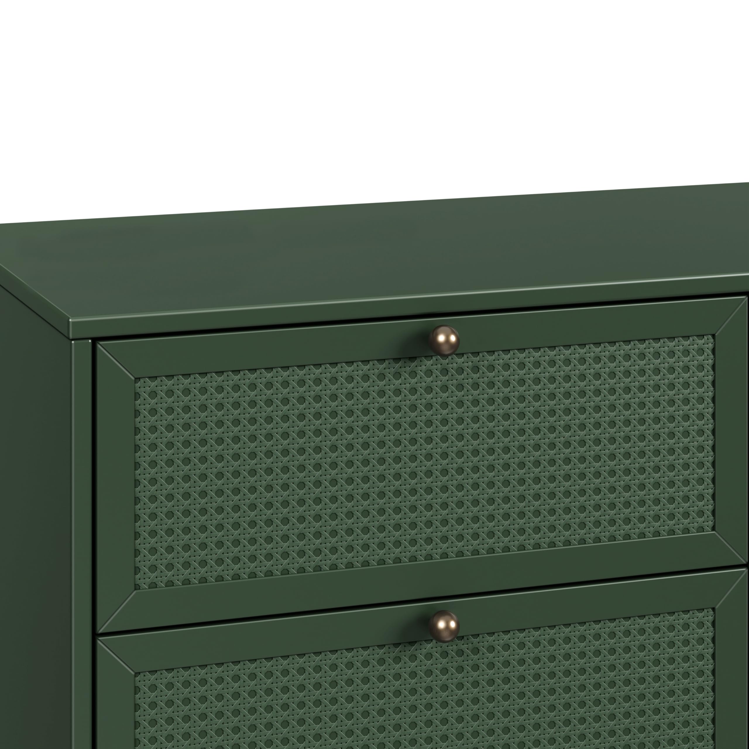DaVinci Margot 6-Drawer Dresser in Forest Green - GREENGUARD Gold Certified for Kids & Nursery - Sturdy Wooden Chest for Baby Clothes, Toys & Nursery Storage