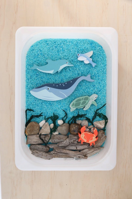 Natural Wooden Hermit Crab Habitat - Eco-Friendly Reptile & Amphibian Tank Decor for Hermit Crabs, Lizards & Frogs - Perfect for Terrariums, Vivariums & Pet Enclosures