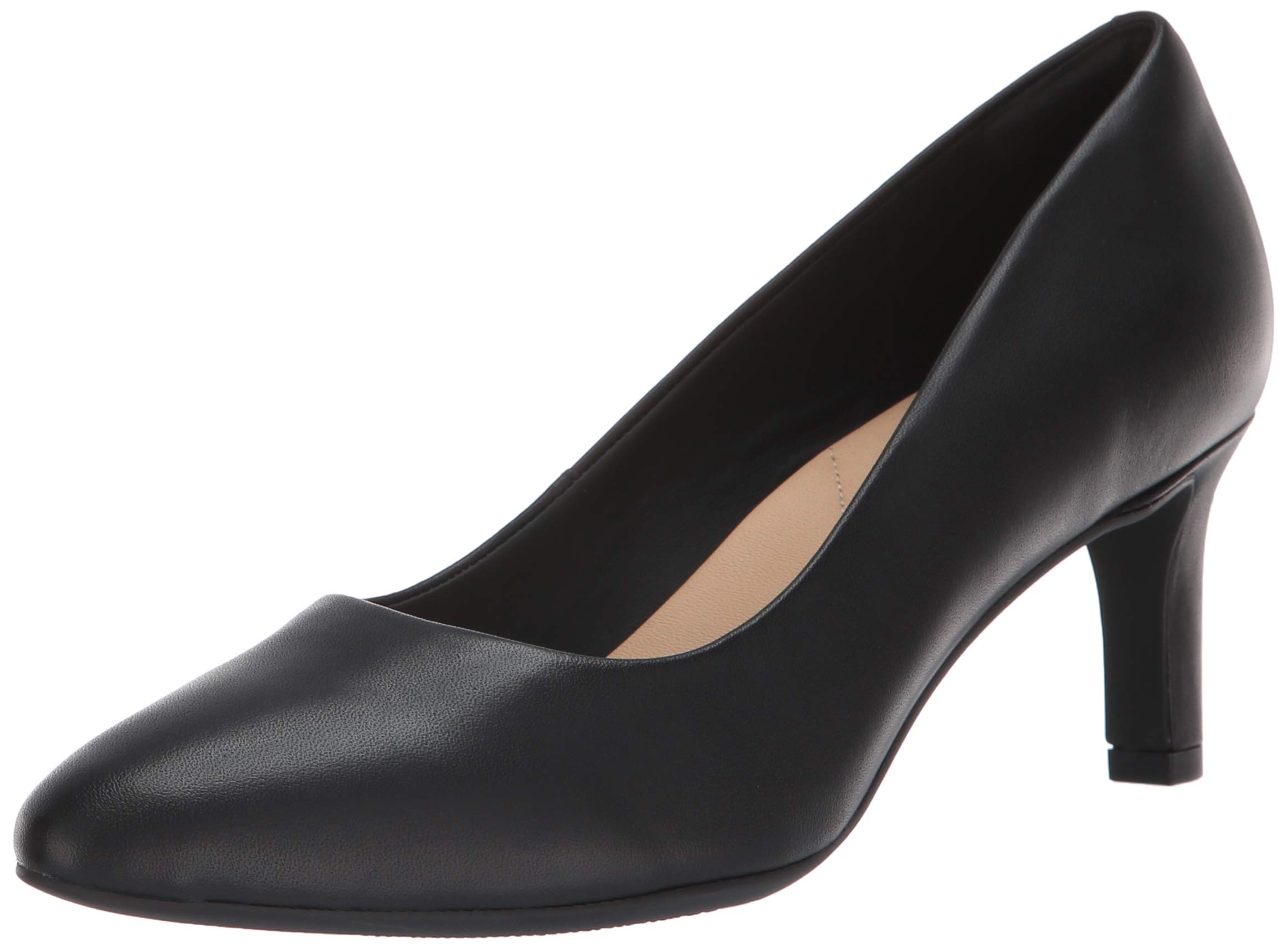 Clarks Women's Calla Rose Pump - Comfortable & Stylish Heels for Work, Office, Wedding & Special Occasions