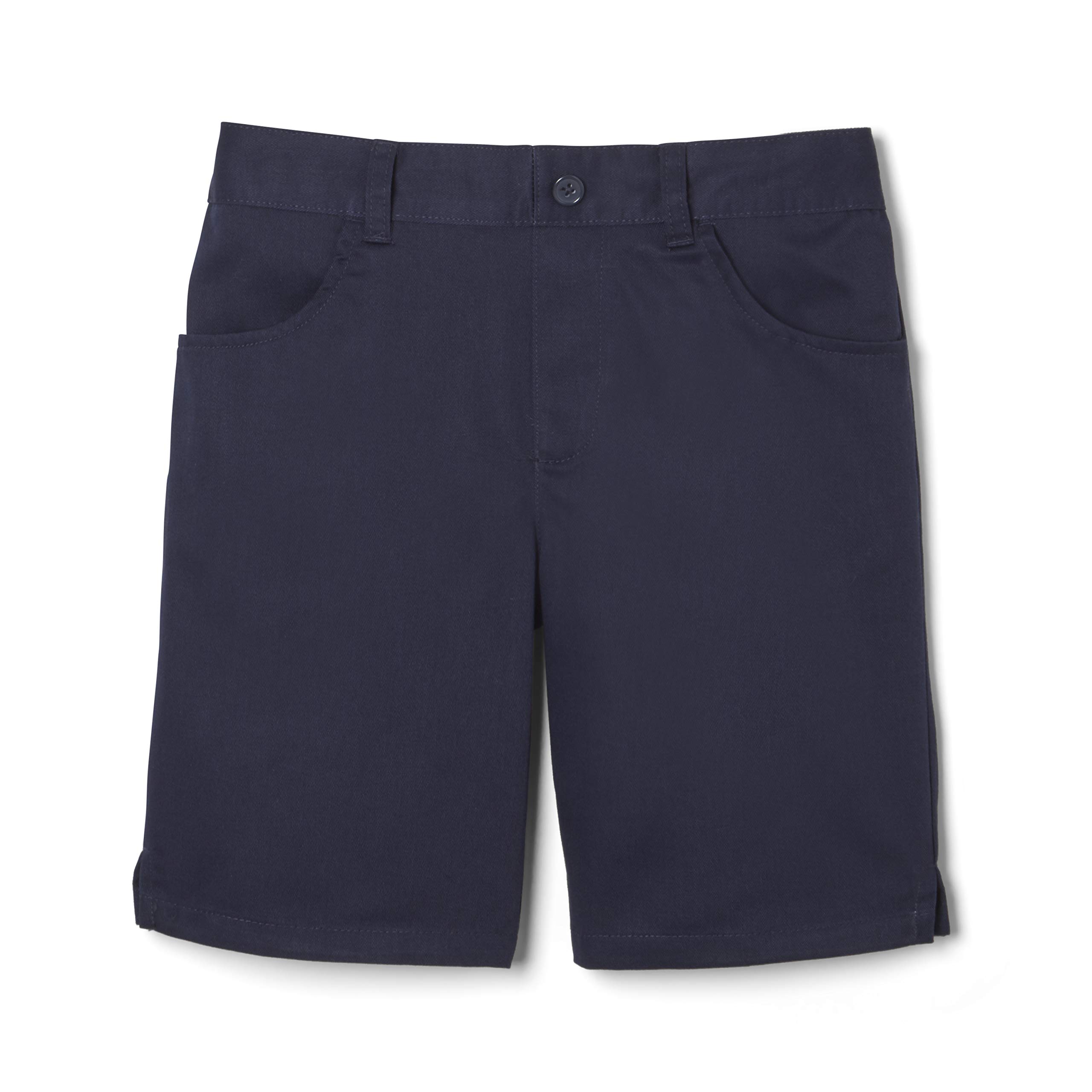 French Toast Girls' Pull-on Shorts - Standard & Plus Sizes for School & Play