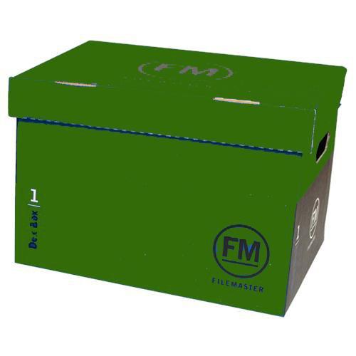 Best Hinged Lid Archive Storage Box - Green | Organize Documents, Photos & Keepsakes | Perfect for Home, Office & School