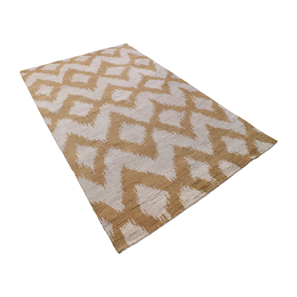 Handmade Braided Hand Knotted Area Rug - Soft & Durable Boho Chic Home Decor for Living Room, Bedroom, or Nursery