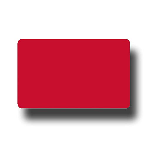 25 Pack Red Micros Manager Cards - Durable Employee ID Badge Holders for Restaurant & Retail Staff - Perfect for Hospitality, Security & Office Use