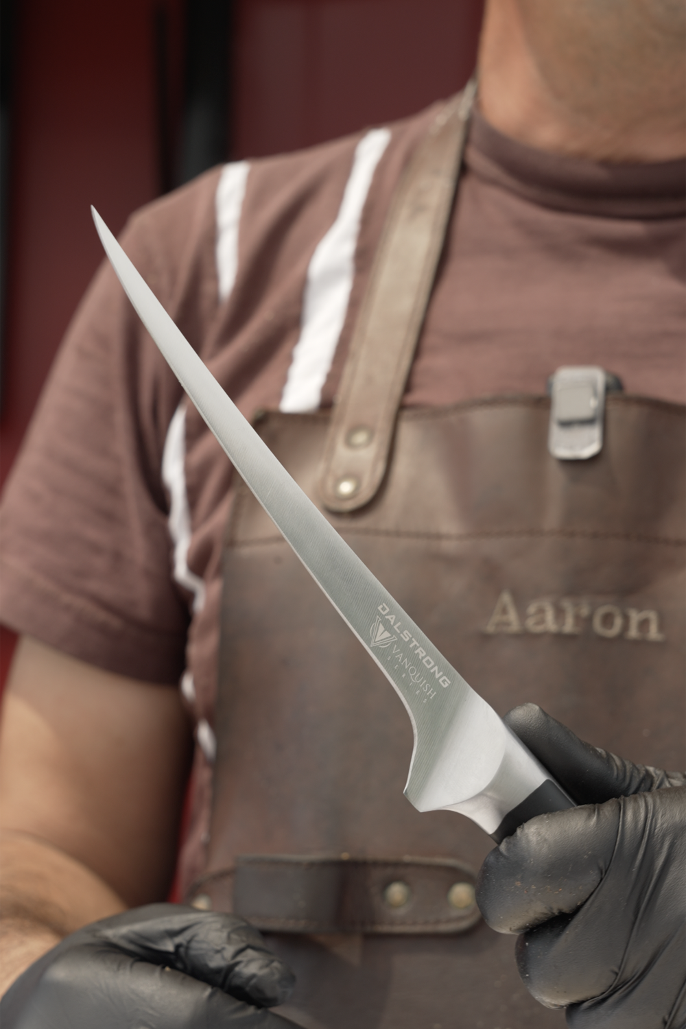 Dalstrong Vanquish Series 7-Inch Fillet Knife - NSF Certified High Carbon Steel Blade - Perfect for Fish, Meat, and Poultry Preparation