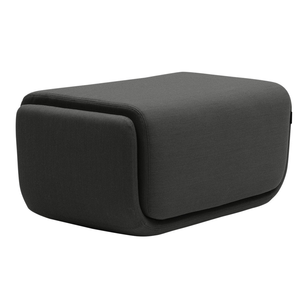 Demacker Basket Pouf Ottoman - Handwoven Natural Fiber Footrest, Boho Chic Decor for Living Room, Bedroom, or Outdoor Patio