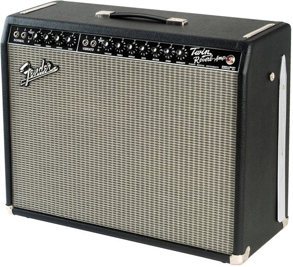 Fender 65 Twin Reverb Guitar Amplifier - 85W Tube Amp for Electric Guitar with Vintage Tone - Perfect for Stage Performances, Studio Recording & Live Gigs