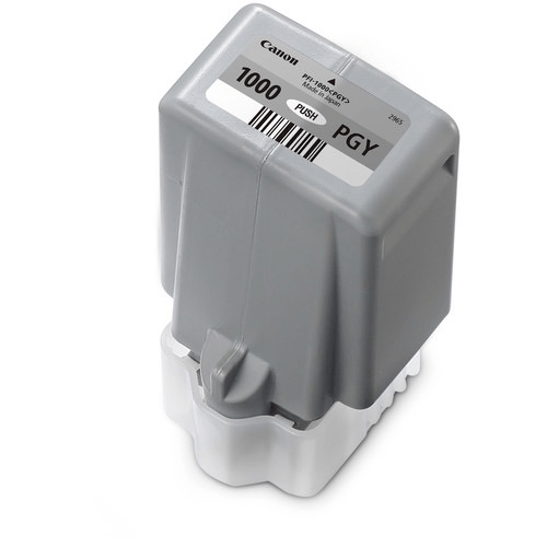 Canon PFI 1000 PGY LUCIA PRO Photo Gray Ink Tank (80ml) - High-Quality Printer Ink for Canon PRO-1000 - Perfect for Professional Photo Printing & Fine Art Reproduction