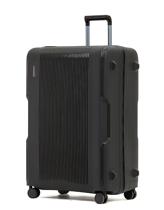 Tosca KNOX 29 Inch Large Full Framed Spinner Luggage - Black | Perfect for Business Travel & Vacation Suitcase