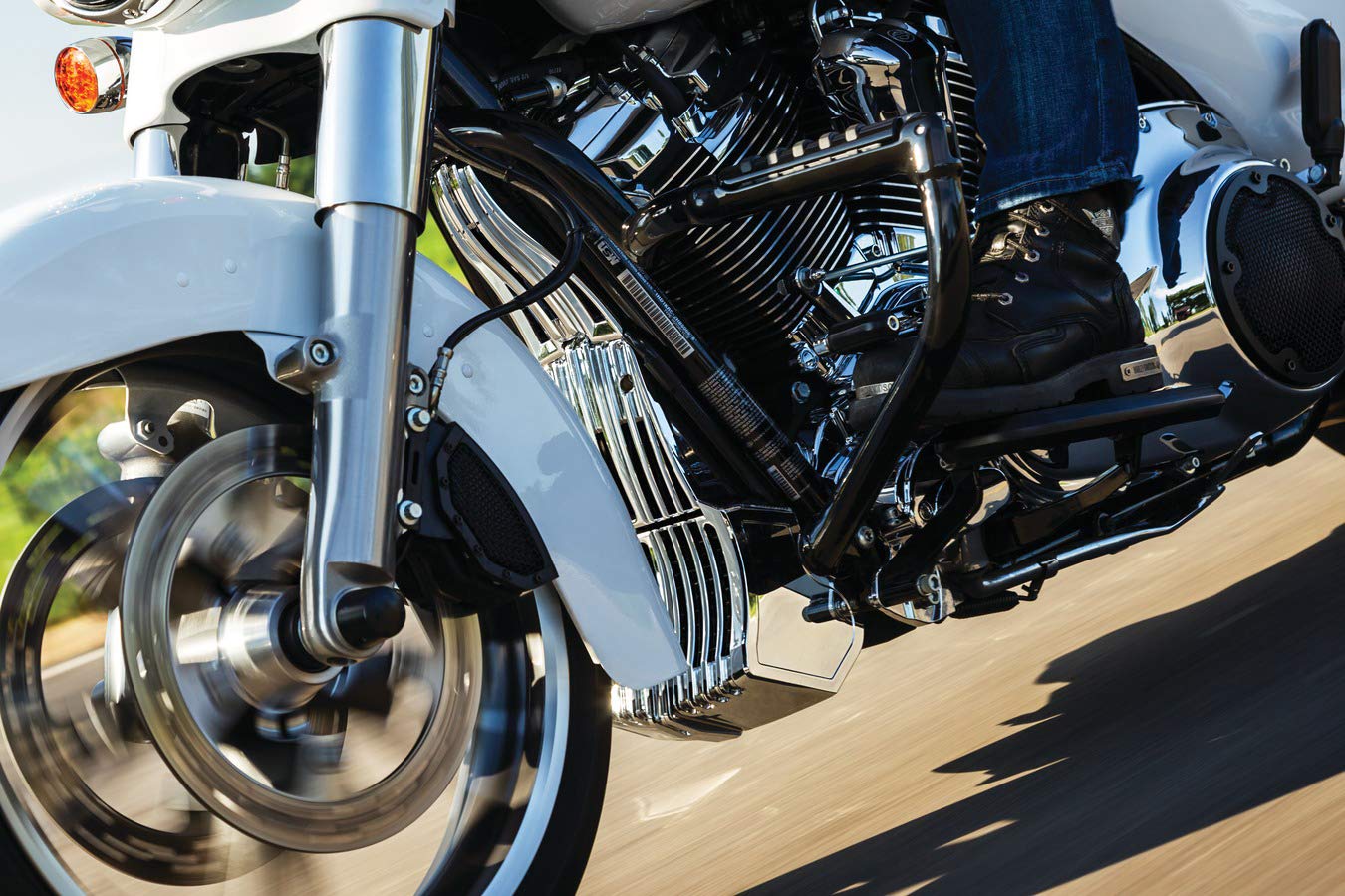 Kuryakyn Precision™ Chrome Upper Frame Cover for Harley Davidson Motorcycles - Perfect for Custom Bike Builds and Chrome Upgrades