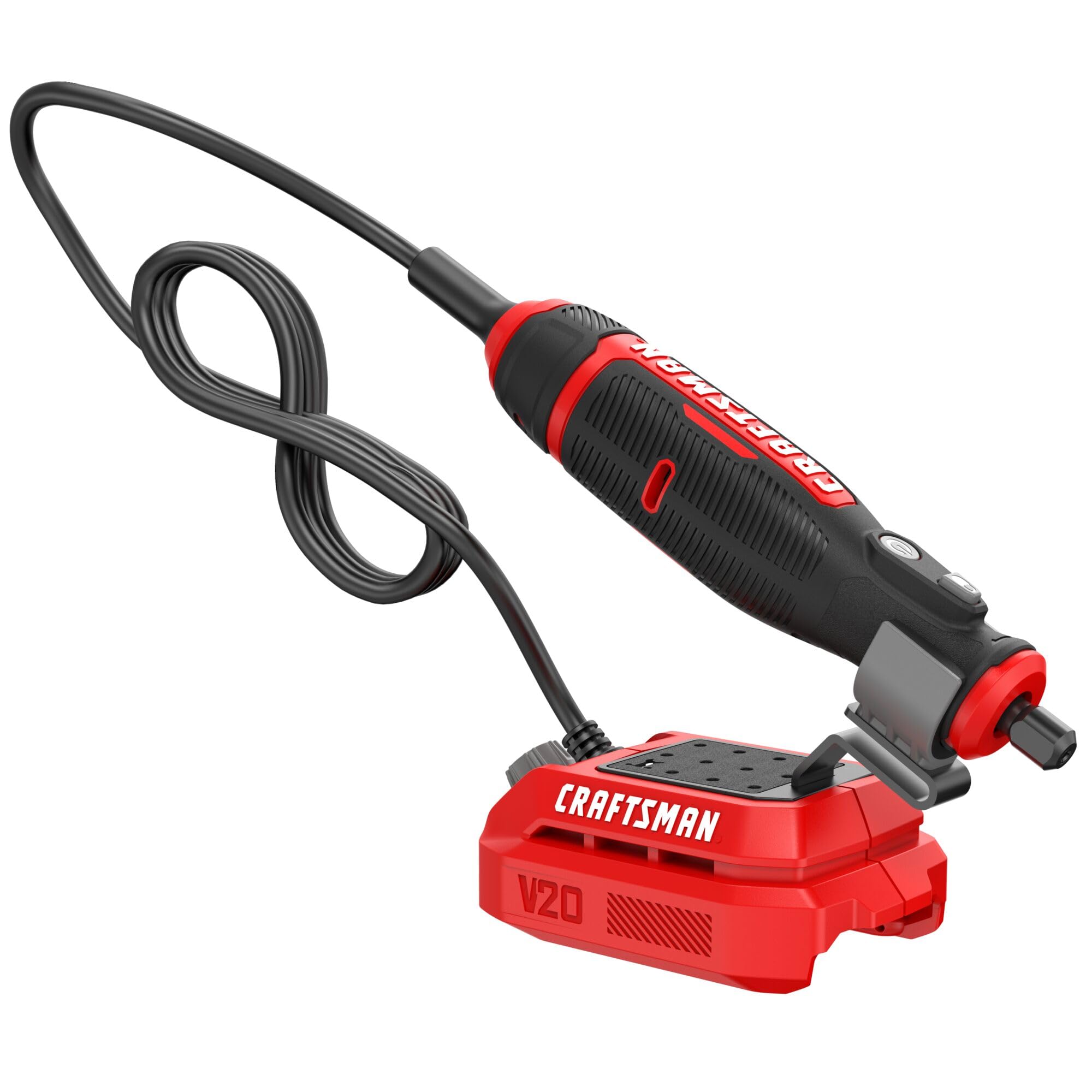 CRAFTSMAN V20 Cordless Rotary Tool Kit (CMCE030B) - High-Power DIY Tool for Woodworking, Metal Engraving & Home Repairs | Perfect for Crafting, Polishing & Cutting Projects