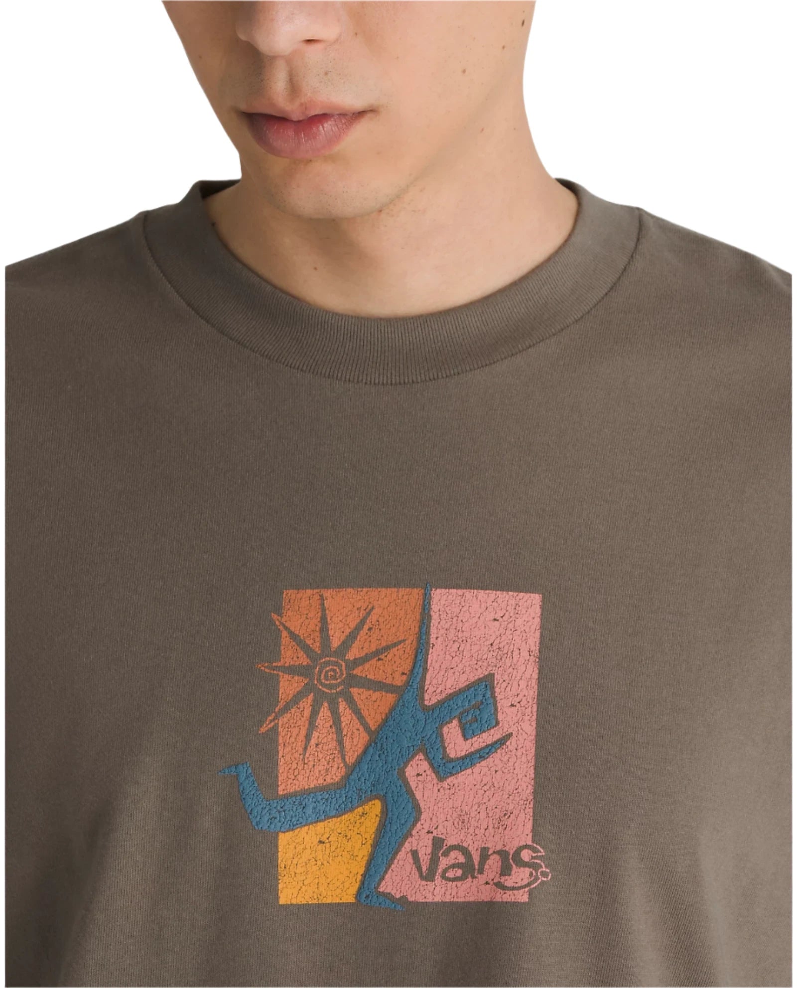 VANS Style Guy T-Shirt with Bungee Cord - Casual Streetwear for Men | Perfect for Skateboarding, Music Festivals & Urban Fashion