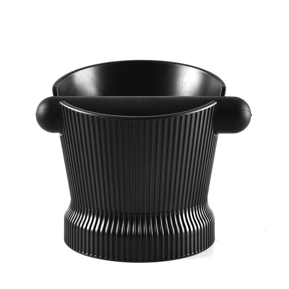 Professional Barista Espresso Knock Box - Durable, Shock-Absorbent & Anti-Slip Coffee Grounds Container - Perfect for Home & Commercial Coffee Stations