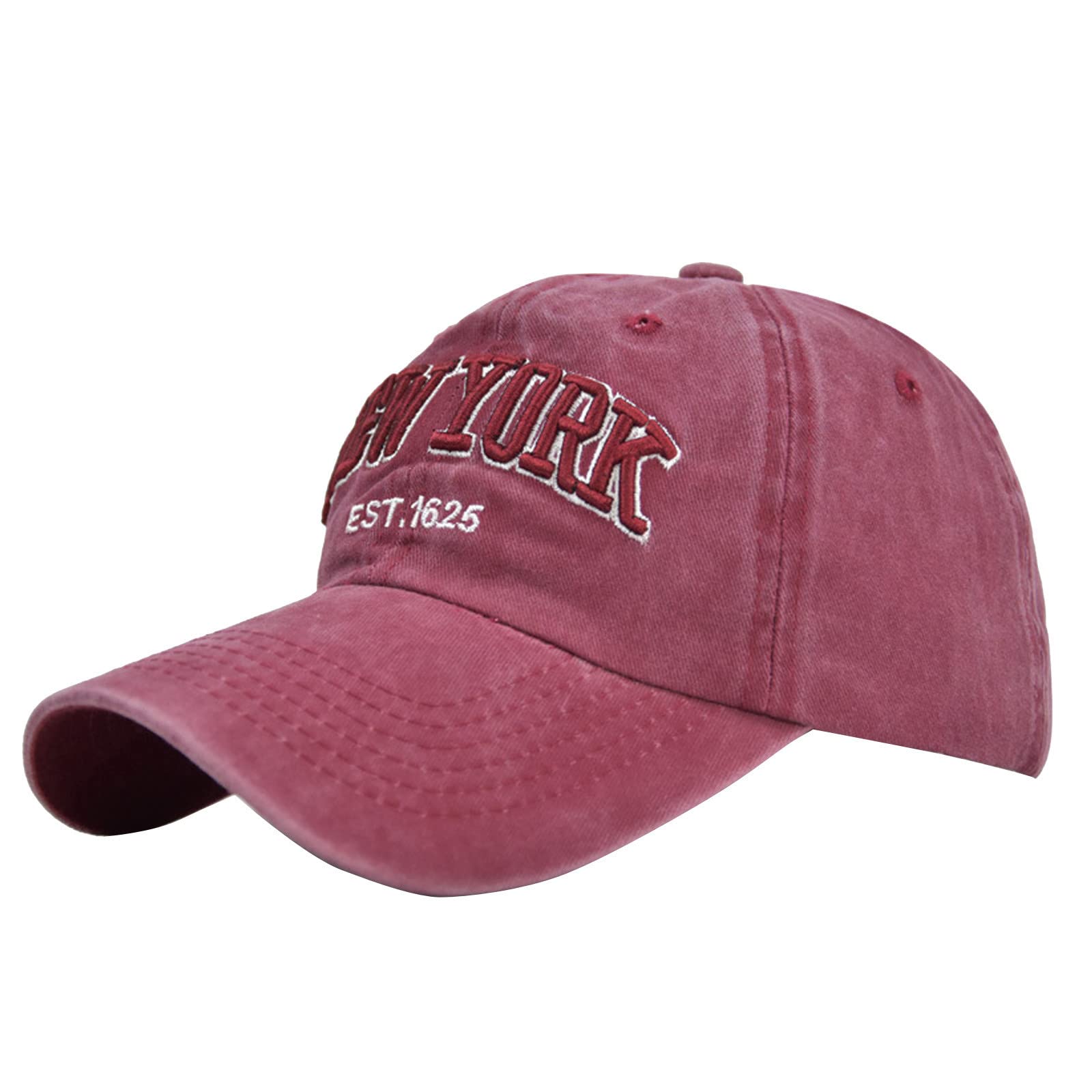 Stylish Embroidery Baseball Cap - Adjustable Cotton Trucker Hat for Men & Women - Sun Protection Letter Hip Hop Fitted Caps - Perfect for Outdoor Sports, Casual Wear & Fashion Accessories