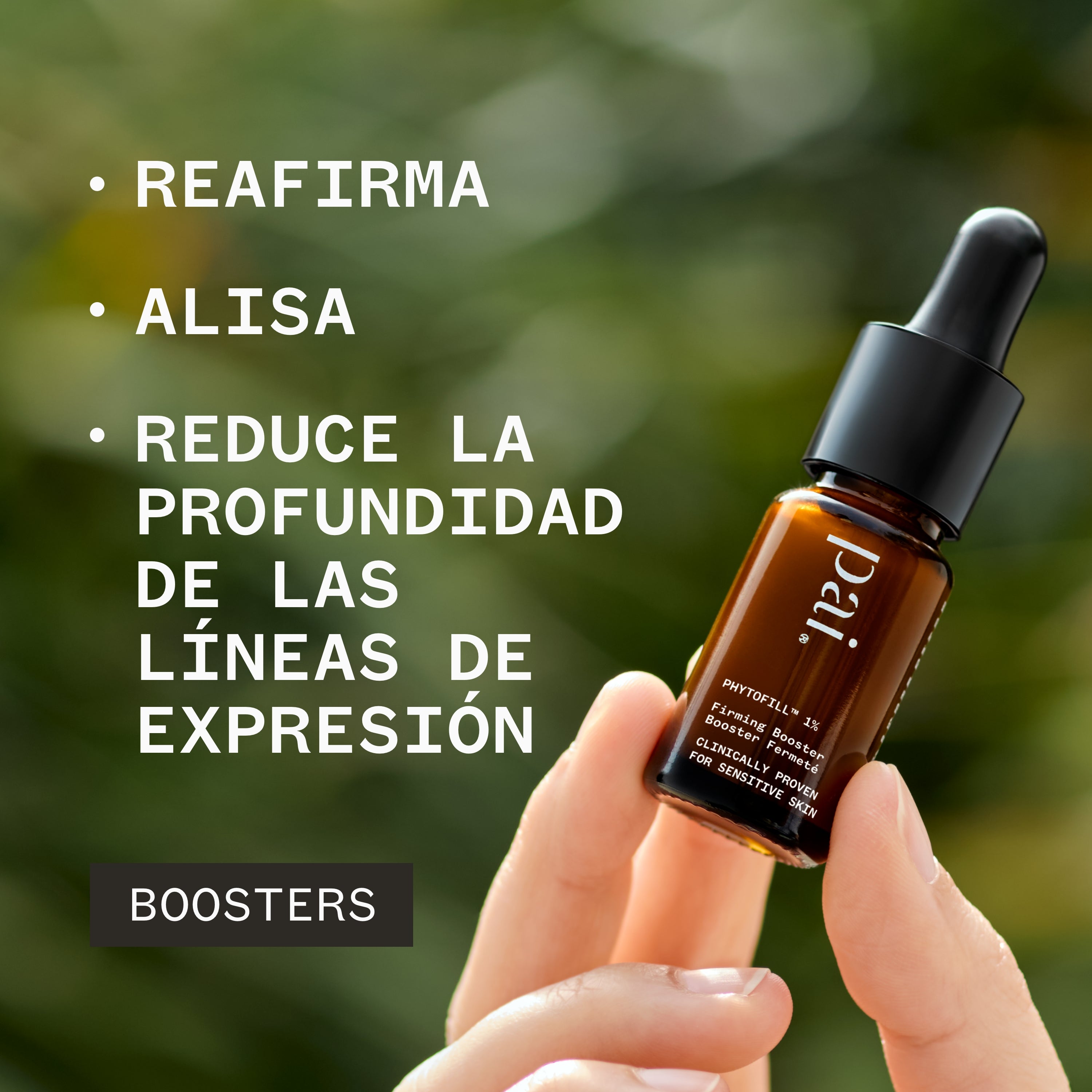 Phytofill Firming Booster - Anti-Aging Face Serum for Wrinkles & Fine Lines - Skin Tightening & Hydrating Treatment for Women & Men - Perfect for Nighttime Skincare Routine