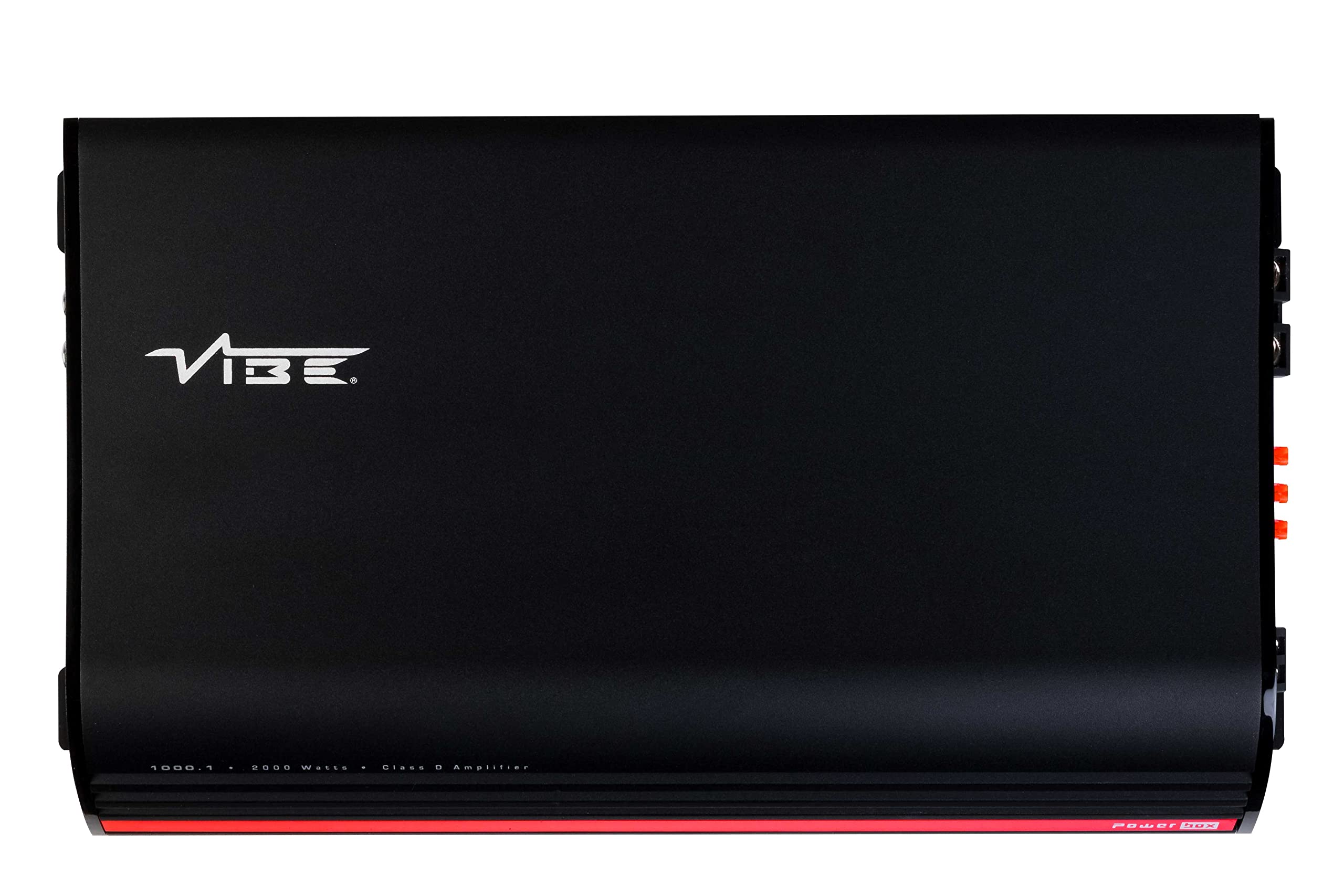 VIBE Audio POWERBOX1000.1-V9 2000W Max Mono Subwoofer Car Amplifier - High Power Bass Boost for Car Audio Systems, Home Theater & DJ Setups