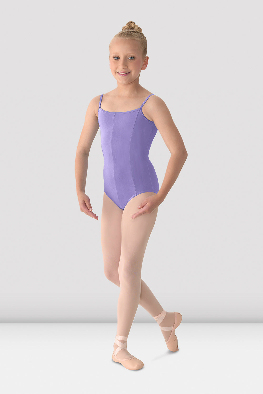 Girls Mirella Princess Seam V Front Camisole Leotard - Ballet Dancewear for Kids & Toddlers - Perfect for Dance Classes, Recitals & Performance Costumes