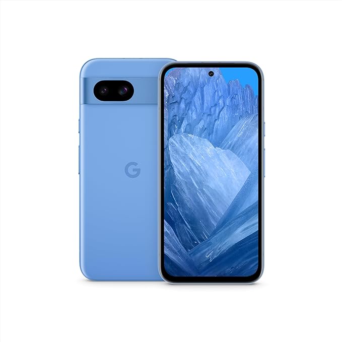 Google Pixel 8a Unlocked Smartphone (128GB/256GB) - Global GSM Android 13 5G Phone with Advanced Camera & Long Battery Life - Perfect for Travel, Photography & Business Use