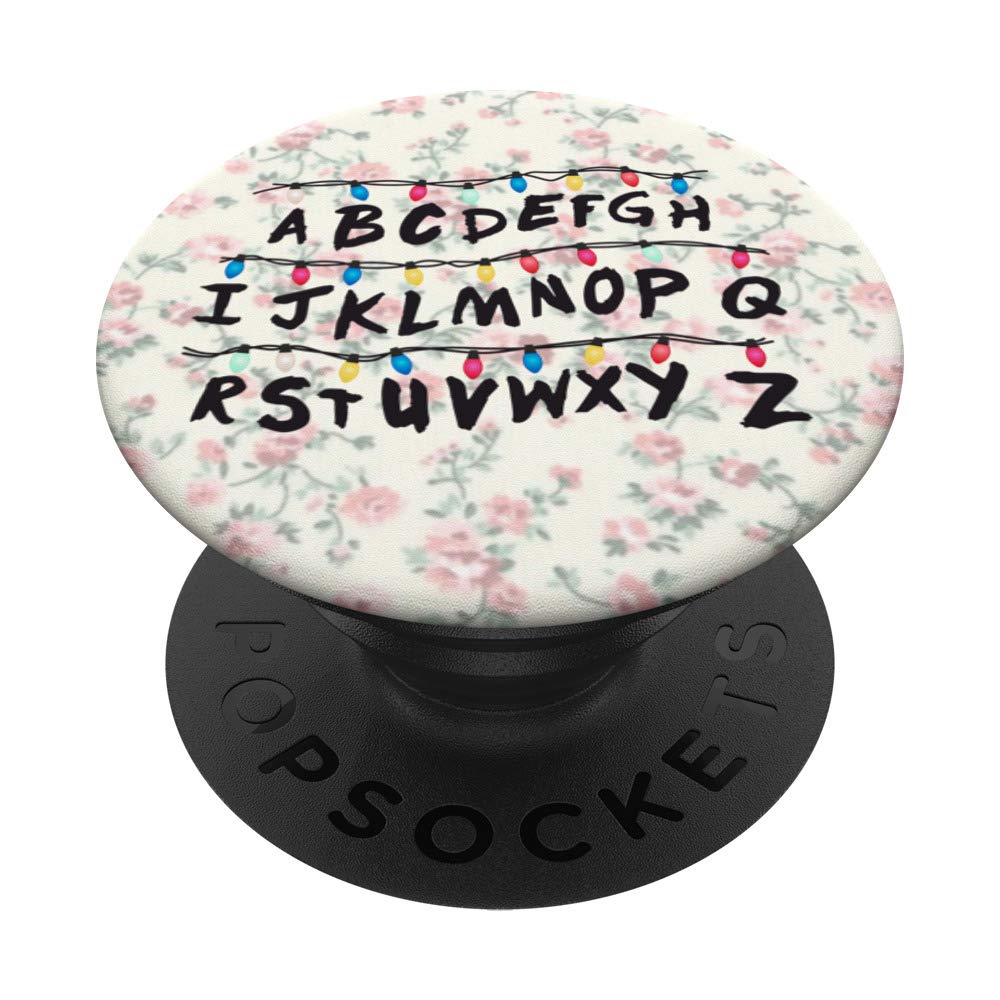 Floral Alphabet Wallpaper for Phone - Decorative Wall Stickers for Home & Office Decor - Perfect for Bedroom, Living Room, and Workspace