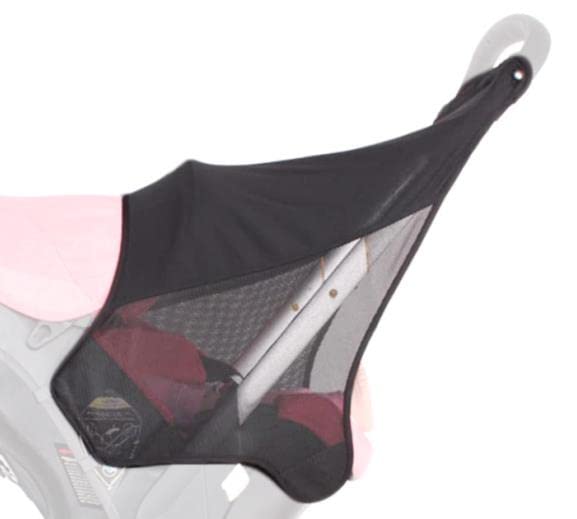 Doona Baby Stroller Sun Shade Net - UV Protection Sun Cover for Doona Car Seat & Stroller - Breathable Polyester Mesh, Black | Perfect for Outdoor Walks, Park Visits & Travel