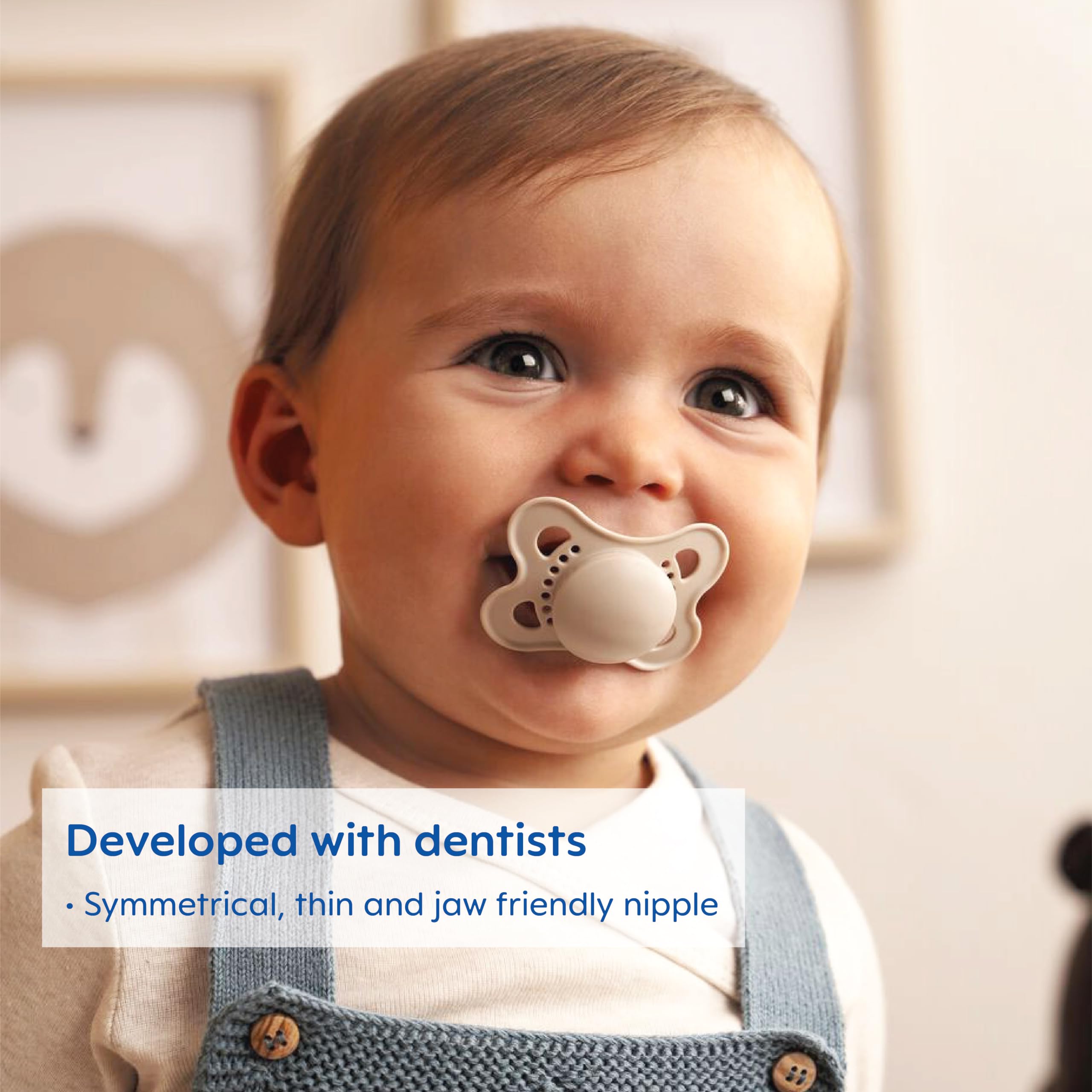MAM Original Matte Baby Pacifiers for Newborns 0-6 Months - BPA-Free Silicone Soothers for Girls & Boys - 2 Pack with Sterilizer Case - Pediatrician Recommended, Easy to Clean | Perfect for Daycare, Travel & Sleep Comfort