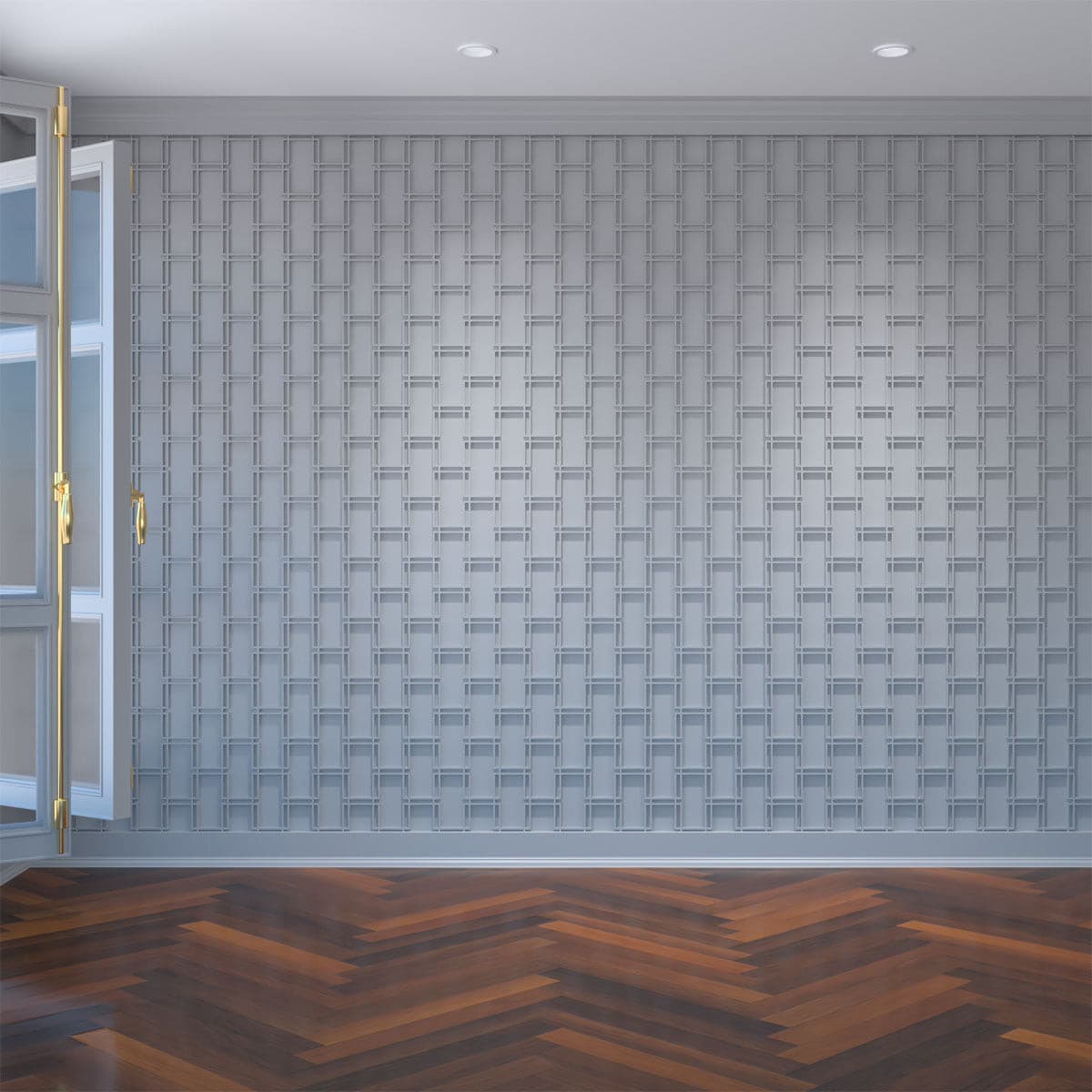 Granby Decorative Fretwork Wall Panels - Laser Cut Wooden Room Dividers & Home Decor - Perfect for Living Room, Bedroom, and Office Partitions