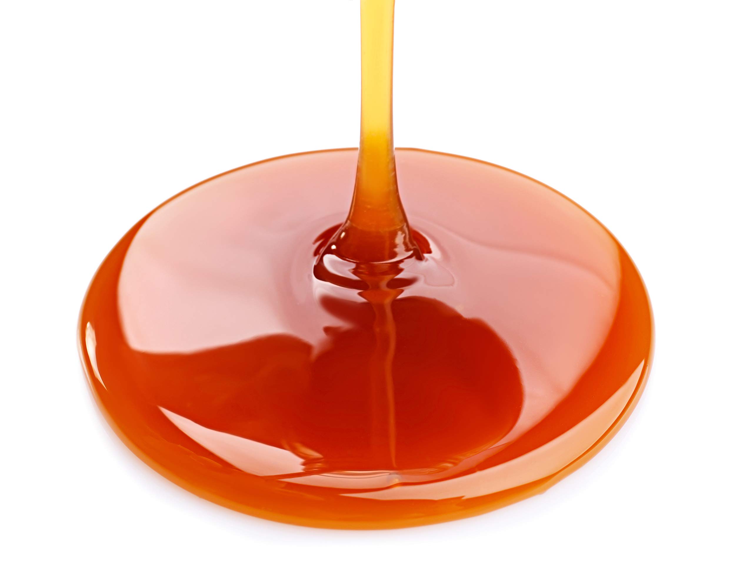 Hollander Caramel Café Sauce - Non-GMO, No Corn Syrup, Soy & Gluten Free - 15 fl oz Squeeze Bottle with Flip Top Cap - Perfect for Coffee, Desserts & Baking