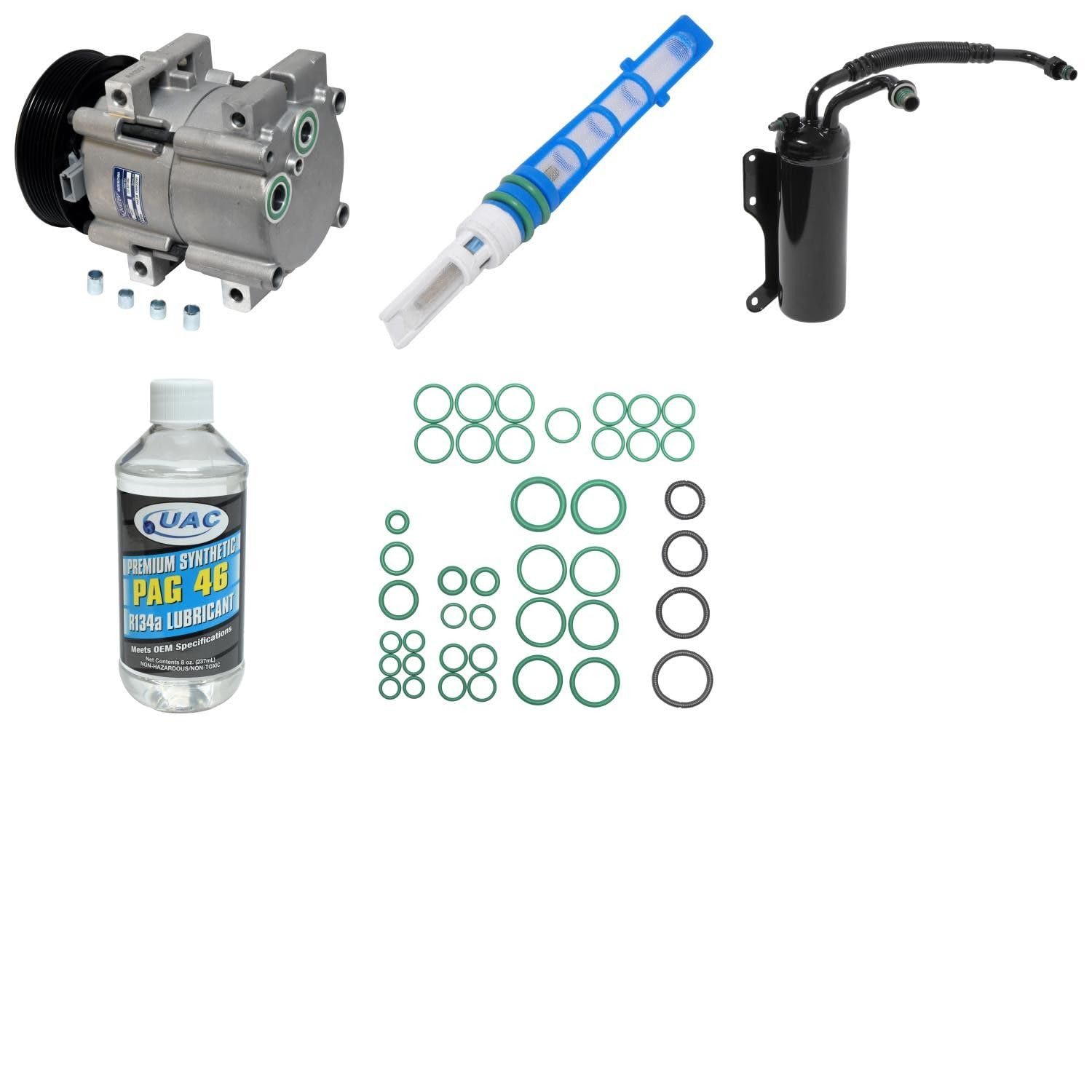 HVAC A/C Compressor Replacement Kit - Compatible with [Vehicle Models] - High Performance Auto Air Conditioning System Repair Part - Perfect for DIY Mechanics & Professional Technicians