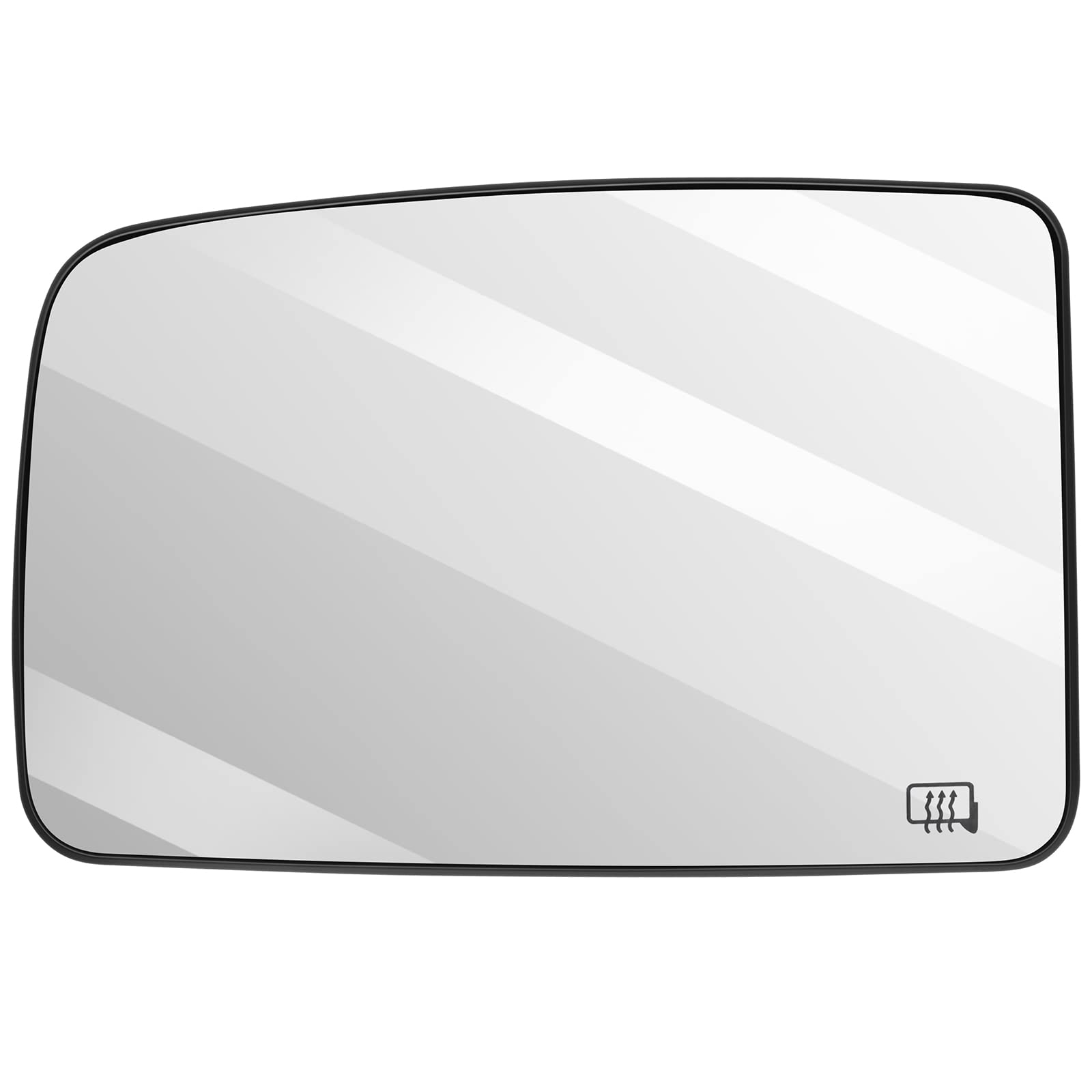 SCITOO Heated Left Side View Mirror Replacement for 2003-2006 Ford Expedition - Driver Side Exterior Mirror with Chrome Finish | Perfect for Winter Driving & Enhanced Visibility