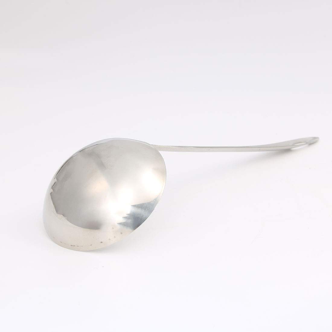 uxcell 10 Inch Stainless Steel Soup Ladle - Professional Long Handle Kitchen Utensil for Cooking, Serving & Soup Making (2-Pack, Silver) - Perfect for Restaurants, Catering & Home Kitchens