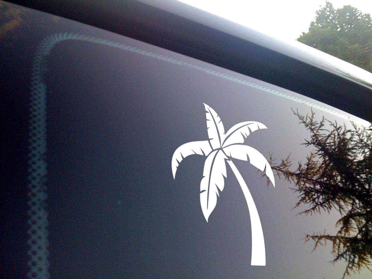 Palm Tree Decal Sticker for Car & Truck Windows, Yeti Tumblers, Laptops, Phones - Waterproof Vinyl Decals for Home Decor, DIY Crafts, Gifts