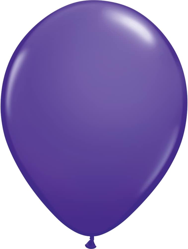 Purple Helium Party Balloons - 50 Pack Premium Latex Balloons for Birthday, Wedding & Baby Shower Decorations - Perfect for Party Decor, Photo Backdrops & Special Events